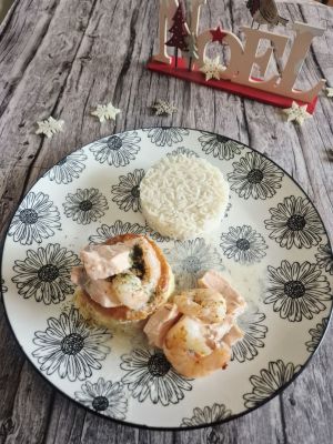 Recette Feuilletés de la mer au Monbazillac