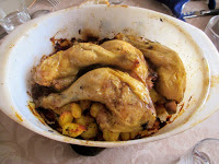 Recette Cuisses de poulet aux pommes de terre