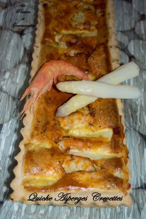 Recette Quiche Asperges Crevettes