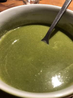 Recette Soupe de légumes verts au petit billy
