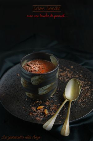 Recette Crème onctueuse {chocolat & piment} #vegan