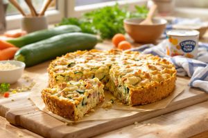 Recette Cette recette anti-gaspi va vous surprendre : un cake léger thon-légumes prêt en 10 min !