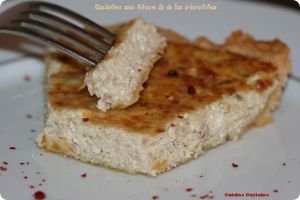 Recette Quiche au thon et à la ricotta