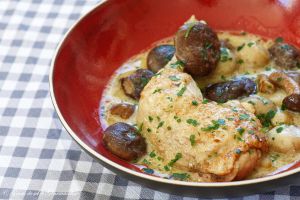 Recette Poulet forestier