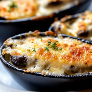 Recette Moules Gratinées Gourmandes : Recette Facile et Savoureuse