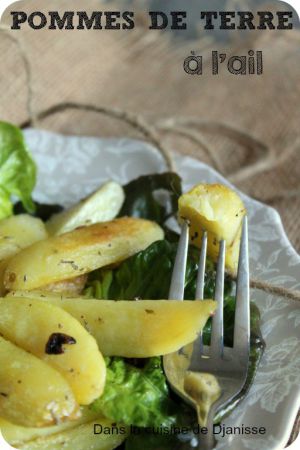 Recette Pommes de terre sautées à l’ail – #Vegan