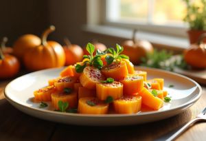 Recette Courge butternut au four : un festin végétal à partager