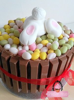 Recette Tuto gâteau lapin de Pâques