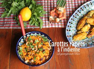 Recette Carottes râpées à l'indienne