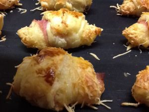 Recette Mini Croissant au jambon