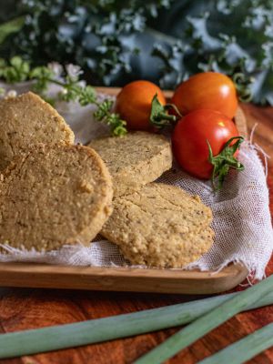 Recette Biscuit salé au fromage et au thym