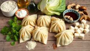 Recette Raviolis chinois végétariens