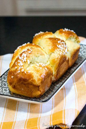 Recette Brioche au beurre