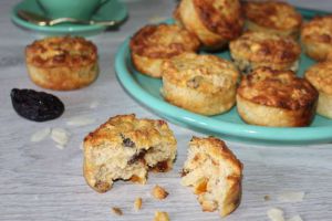 Recette Muffins d'avoine aux mendiants