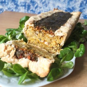 Recette Pâté en croûte Vegan au potimarron et lentilles corail