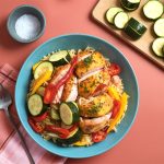 Recette Poêlé de légumes colorés au poulet