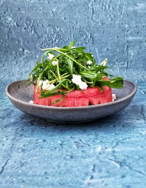 Recette Salade de pastèque roquette et feta