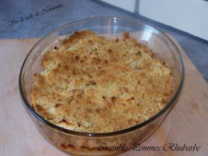 Recette Crumble Pomme Rhubarbe