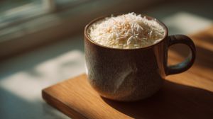 Recette Fondant à la noix de coco au micro-ondes