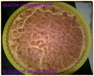 Recette Quiche sans pâte ww