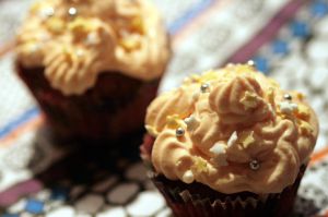 Recette Cupcake d'Automne, Butternut Et Noix