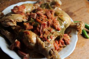 Recette Poulet basquaise