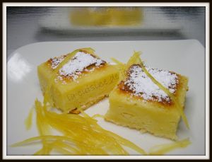 Recette Gâteau moelleux au citron