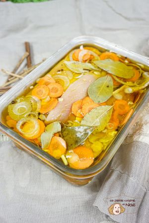 Recette Harengs marinés à l’huile