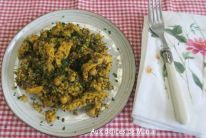 Recette One pot quinoa et poulet au garam masala