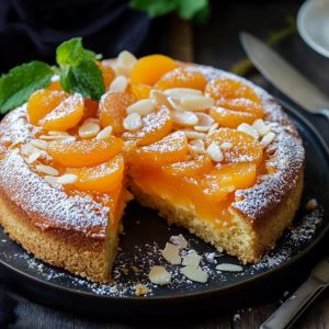 Recette Gâteau Abricots Amandes : Recette Délicieuse Facile