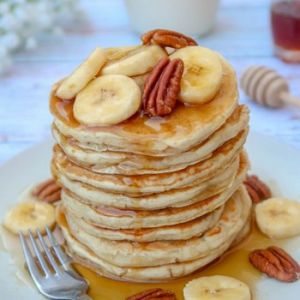 Recette Pancakes à la banane sans oeuf {vegan}