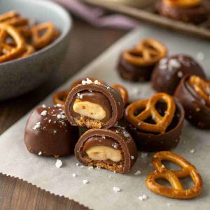 Recette Rolo Pretzel Bites – 3-Ingredient Sweet and Salty Treats