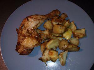 Recette Cuisses de poulet aux épices au four