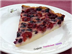 Recette Cuajada framboises cassis