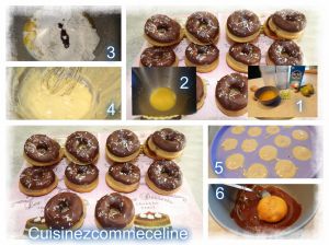 Recette Donuts poires chocolat