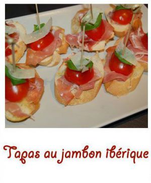 Recette Tapas au jambon ibérique