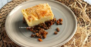 Recette Parmentier de lentilles