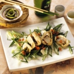 Recette Rouleaux de plie à la vapeur avec crevettes