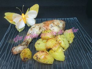 Recette Cuisse de poulet en marinade thym et citron