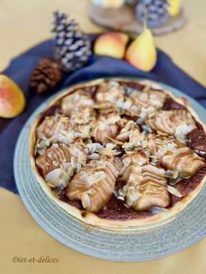 Recette Tarte boudaloue au chocolat