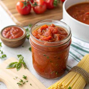 Recette Canning Tomato Sauce for Pasta – Ready-to-Use Italian Base