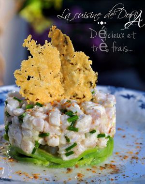 Recette Tartare de daurade à l'avocat