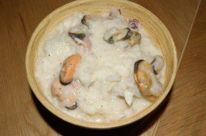 Recette Risoto aux fruits de mer : tour en cuisine