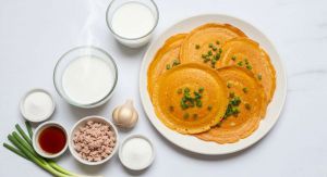 Recette Crêpes Thaïlandaises au Porc et à la Ciboule : recette Khanom Krok