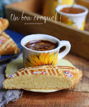 Recette Croquets  Algériens {gâteaux secs aux oeufs}
