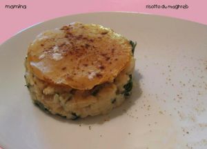 Recette Risotto en pastilla aux parfums du maghreb