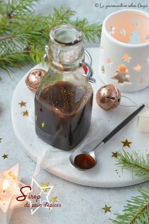 Recette Sirop de pain d'épices #vegan #glutenfree #Noël