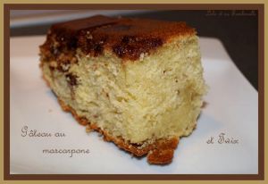 Recette Gâteau au mascarpone & Twix