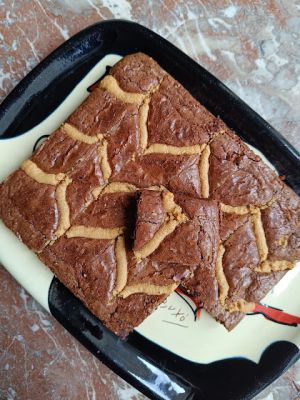 Recette Fondant au chocolat et beurre de cacahuète