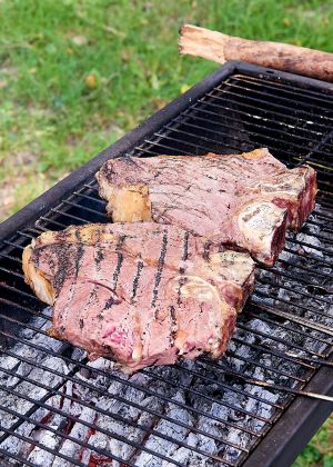 Recette T-bone steak au barbecue